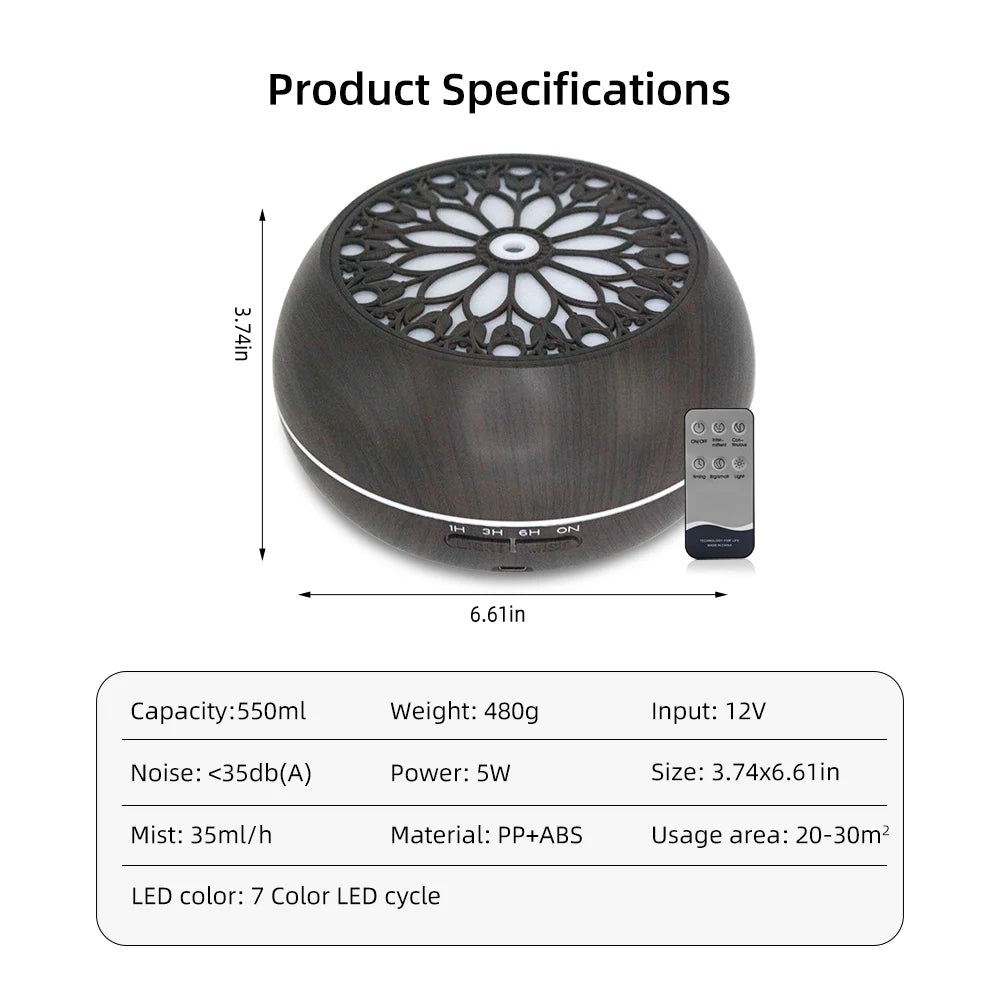 CalmMist Home Aroma Diffuser Pro